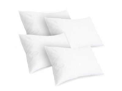 BELLECOUR Lot de 4 oreillers 40x60 Duvet & Plumes Mi-ferme