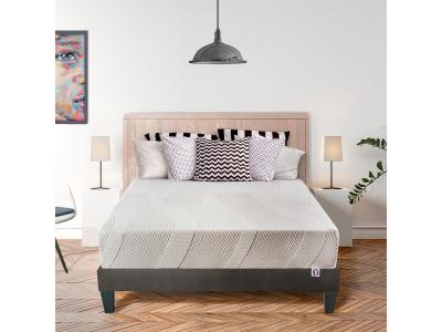 BELLECOUR Matelas paris 180x200 cm mousse &agrave; m&eacute;moire de forme soutien ferme