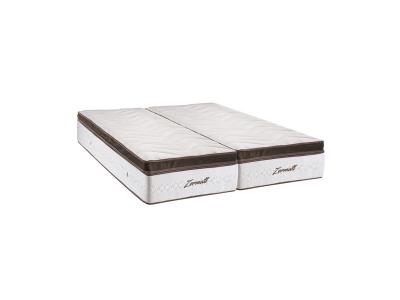  Matelas zermatt jumelle 2x100x190 cm mousse &agrave; m&eacute;moire de forme soutien ferme
