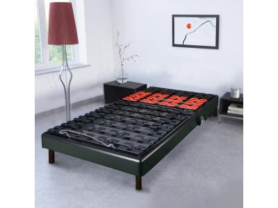 BELLECOUR  LITERIE   Sommier &eacute;lectrique SUPERFLEX 90x200 cm   Plots