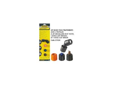 Hozelock 211324&nbsp;&ndash;&nbsp;Embouts Tous Types de Traitement
