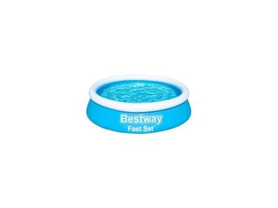 BESTWAY  - Fast Set Pool 183 cm - Blauw