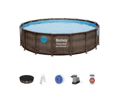 BESTWAY Piscine  POWER STEEL SWIM VISTA &Oslash;488x122cm