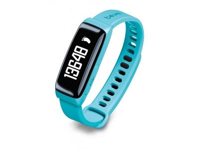BEURER  bracelet d'activit&eacute; connect&eacute; as 81 turquoise
