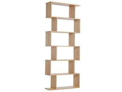 Biblioth&egrave;que &Eacute;tag&egrave;re Zig Zag 80l X 23l X 192h Cm