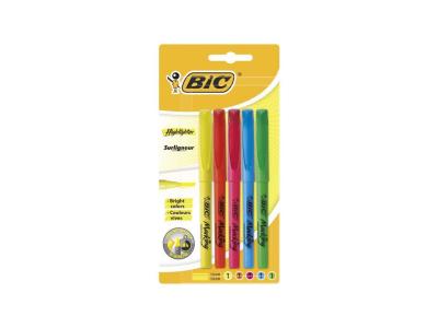 BIC &reg; - Surligneur Brite Liner &reg; Highlighter assortis x5