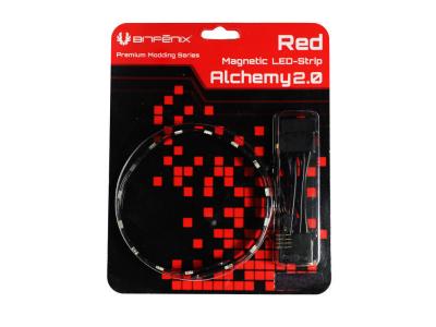 BITFENIX Bandeau LED  Alchemy 2.0 Magnetic 60cm/30 Led (Rouge)