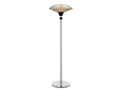 BLUMFELDT Heat Guard Parasol chauffant infrarouge terrasse 2100W IP44 - argent&eacute;