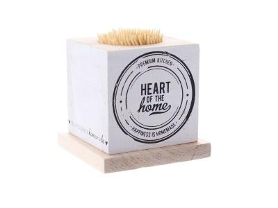 DFS FOR THE HEART OF YOUR HOME Heart of the home - Bo&icirc;te &agrave; piques - 8 x 7 xm - Blanc