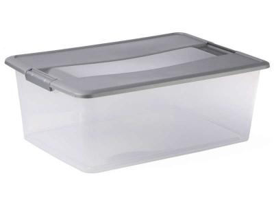 BUT Bo&icirc;te 35L KLIKER A3 Argent/Transparent