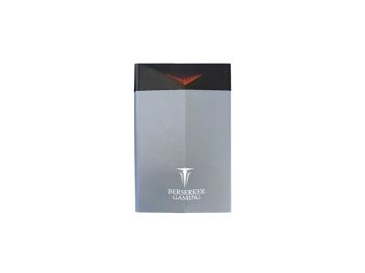 BERSERKER GAMING  BOITIER Externe Gamer GOTHS Silver-Red