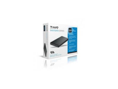 TOOQ  2.5 Usb 3.0 Aluminium External Hard Drive Enclosure Noir