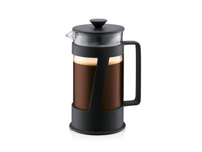 BODUM  10883-01 Crema Cafeti&egrave;re &agrave; Piston 8 Tasses 1 L Noir