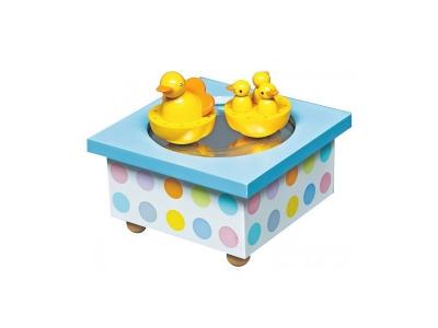 TROUSSELIER  - Bo&icirc;te &agrave; musique bois canard