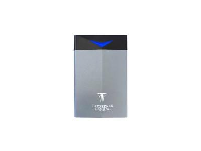 BERSERKER GAMING BOITIER Externe Gamer GOTHS Silver-Blue 