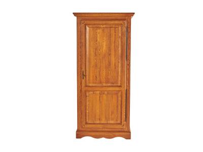 Bonneti&egrave;re en ch&ecirc;ne massif 1 porte 3 tablettes - la bresse