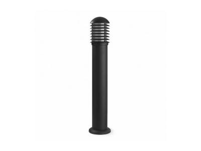 LEDS C4 Borne Balizas 90cm, aluminium et polycarbonate, gris urbain - Gris