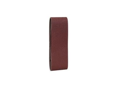 BOSCH  2609256192 Set de 3 bandes abrasives pour ponceuses &agrave; bande, qualit&eacute; rouge