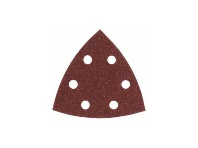 BOSCH Jeu de 5 feuilles abrasives Delta de grain 80  2609256A50