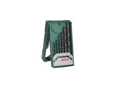 BOSCH  Accessoires - set mini x -line 7 forets metaux