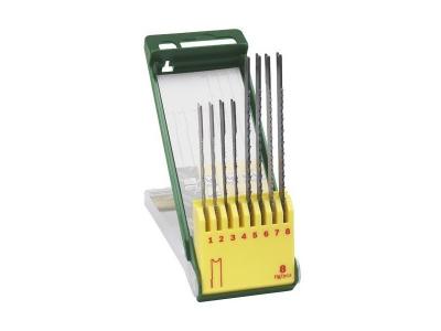 BOSCH  2607019459 Lot De 8 Lames De Scie Sauteuse Queue U