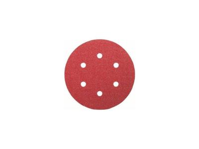 BOSCH  Accessories 2608605072 Disque abrasif 5 pi&egrave;ces 125 mm Grain K180