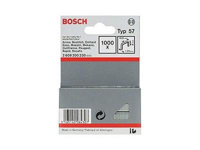 BOSCH  Accessories 2609200230 Agrafes 8 / 10,6 mm 1000 pi&egrave;ces Type 57