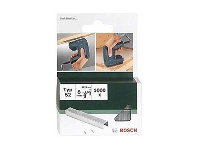 BOSCH ACCESSORIES Agrafes 52 12.3x1.25x6mm - 1000 pi&egrave;ces