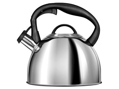  Sourire siffler l'argent de la bouilloire