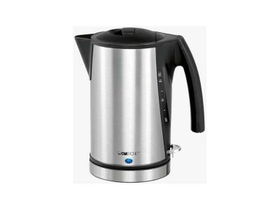 CLATRONIC Bouilloire WKS 3288, sans c&acirc;ble, acier inox / noir