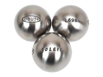 OBUT  - Soleil Tendre 72 mm - Boules de p&eacute;tanque - Gris - Taille 720g 