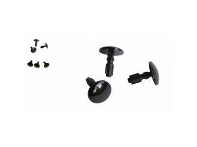 BRANDT Bouton programmateur horloge noir pour four  - 74x2420