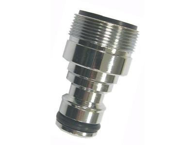 BOUTTE Adaptateur de brise jet automatique m&acirc;le 24 x 100 Chrome Boutt&eacute;