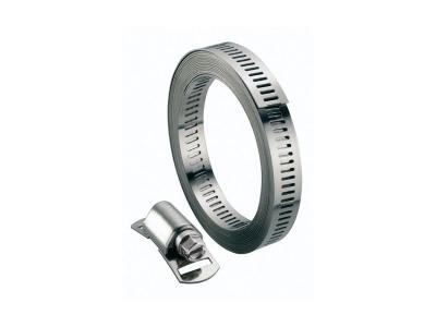 BOUTTE Boutt&eacute; BSF8 Kit Collier Acier Largeur 8mm Longueur 3m 8 tetes, Argent