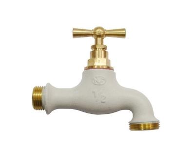 BOUTTE  - Robinet bicolore ton pierre