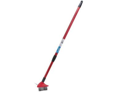 SILVERLINE Brosse &agrave; d&eacute;sherber pour terrasses 0,8 - 1,4 m  617586