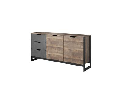 Tendencio Commode/Buffet de 160 cm Industriel ARDAN