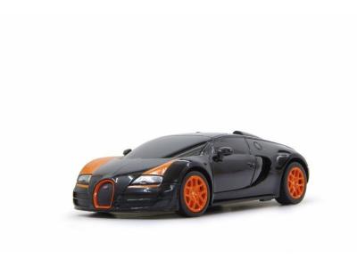JAMARA Rastar RC Bugatti Grand Sport Vitesse &eacute;chelle 27 MHz 1:24 noir