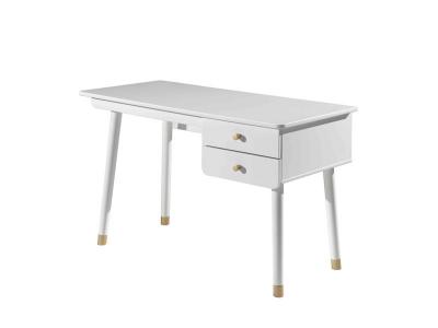 NON RENSEIGNE Bureau enfant 2 tiroirs en bois blanc - BU2035