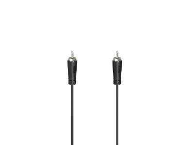HAMA C&acirc;ble audio, fich. RCA m&acirc;le - fich. RCA m&acirc;le, num&eacute;rique, 1,5 m - Neuf