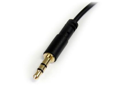 STARTECH.COM Startech 3.5mm To Right Angle Stereo Audio Cable Noir