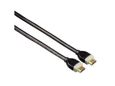 HAMA  HDMI Connecting Cable - C&acirc;ble HDMI - HDMI m&acirc;le pour HDMI m&acirc;le - 5 m - blind&eacute; - noir