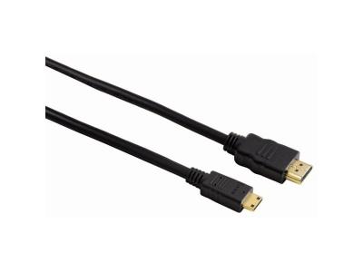 HAMA C&acirc;ble hdmi haute vitesse, hdmi a m&acirc;le - hdmi c (mini) m&acirc;le, ethernet, 0,5m