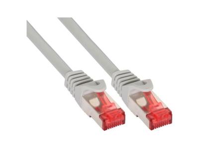 INLINE C&acirc;ble patch, s-stp/pimf, cat.6, gris, 3m, &reg;