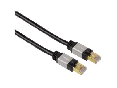 HAMA  Patch Cable, 1.50m c&acirc;ble de r&eacute;seau Noir 1,50 m Cat6 - Neuf