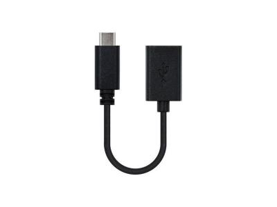 C&acirc;ble Nanocable USB-C 2.0 M&acirc;le vers USB-A Femelle 15cm