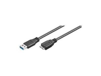 EWENT  Ec1016 Usb A 3.2-micro Usb B 1.8 M Cable Noir