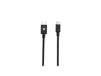 D2 DIFFUSION  D2USBCMICUSB150 C&acirc;ble USB Type C M&acirc;le/Micro USB Noir