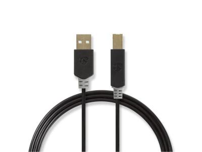 C&acirc;ble usb 2.0 a m&acirc;le - b m&acirc;le 2,0 m anthracite CCBW60100AT20