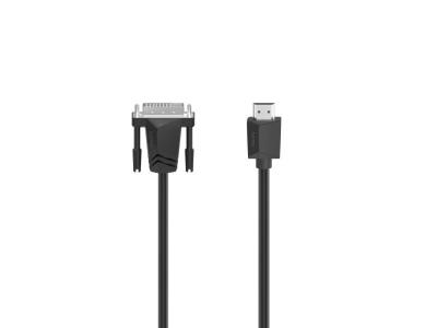 HAMA C&acirc;ble vid&eacute;o, fiche DVI sur fiche HDMI, Ultra-HD 4K, 3,00 m - Neuf